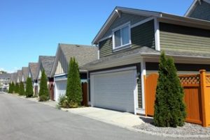 Residences in South Richmond BC a close neighborhood.