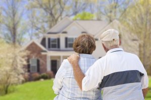 Seniors in a home