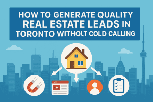 Discover proven strategies to generate high-quality real estate leads in Toronto—no cold calling needed. Build trust, boost visibility, and close more deals.