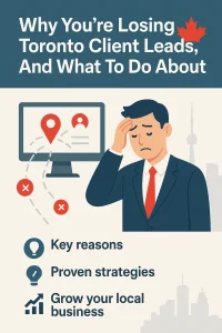 Struggling to convert Toronto leads? Discover key reasons you’re losing clients and proven strategies to boost engagement and grow your local business.