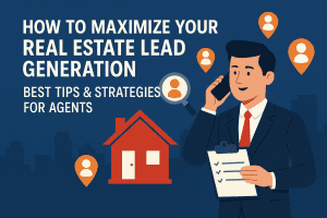 Discover the best tips and strategies to maximize your real estate lead generation. Boost client reach and grow your business as a successful agent.